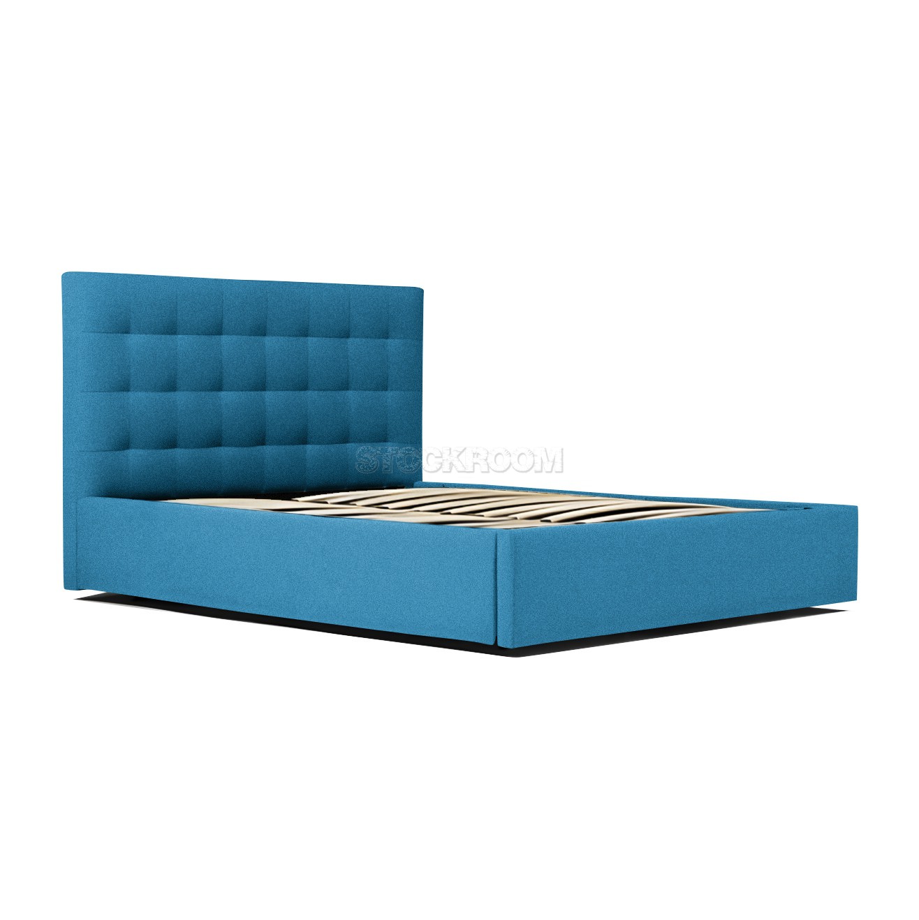 Ava Fabric Upholstered Storage Bed Frame