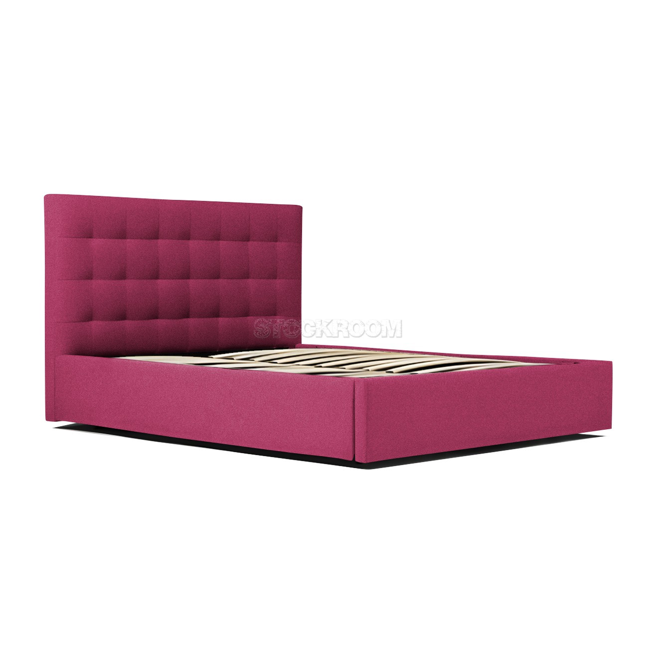 Ava Fabric Upholstered Storage Bed Frame