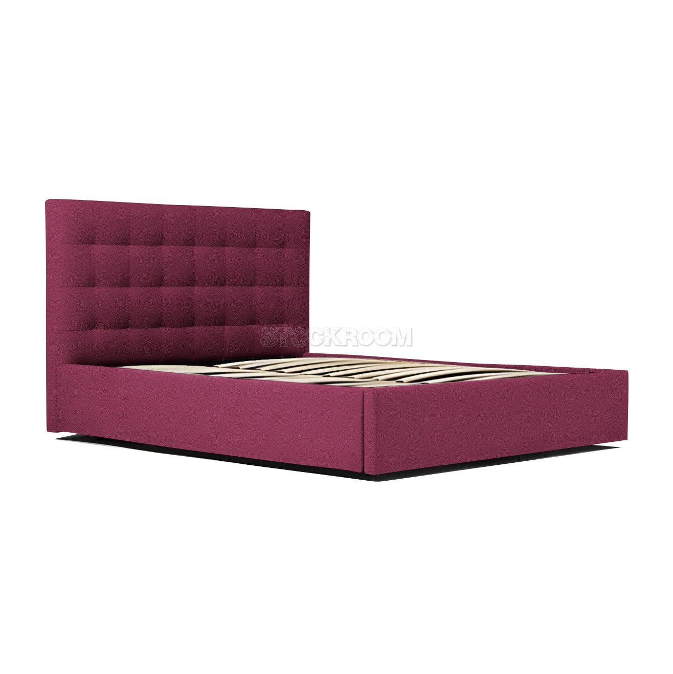 Ava Fabric Upholstered Storage Bed Frame