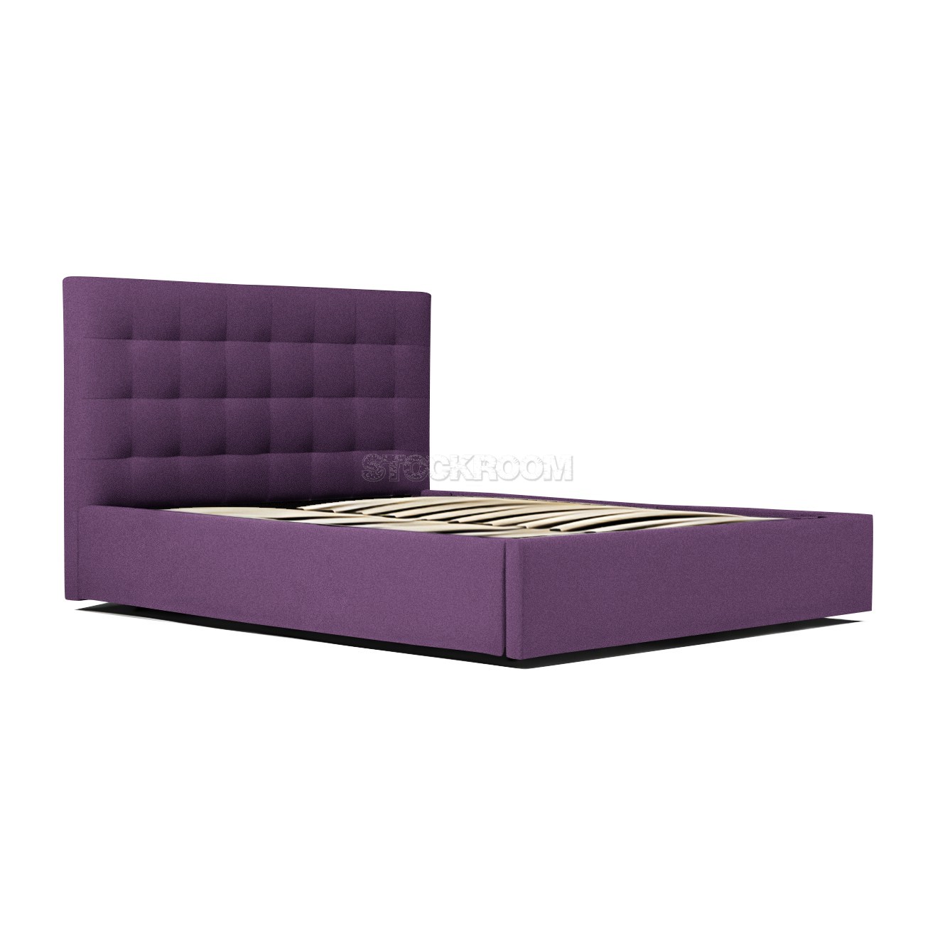 Ava Fabric Upholstered Storage Bed Frame