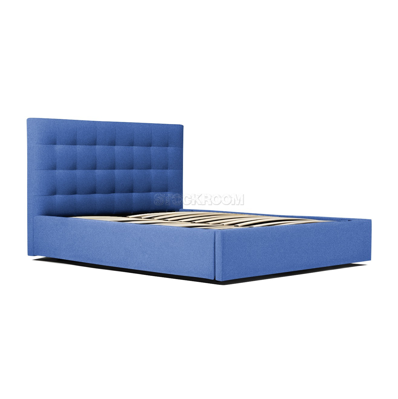 Ava Fabric Upholstered Storage Bed Frame