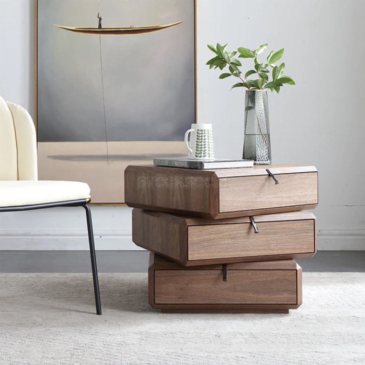 Ava Style Bedside Table/ Night Stand