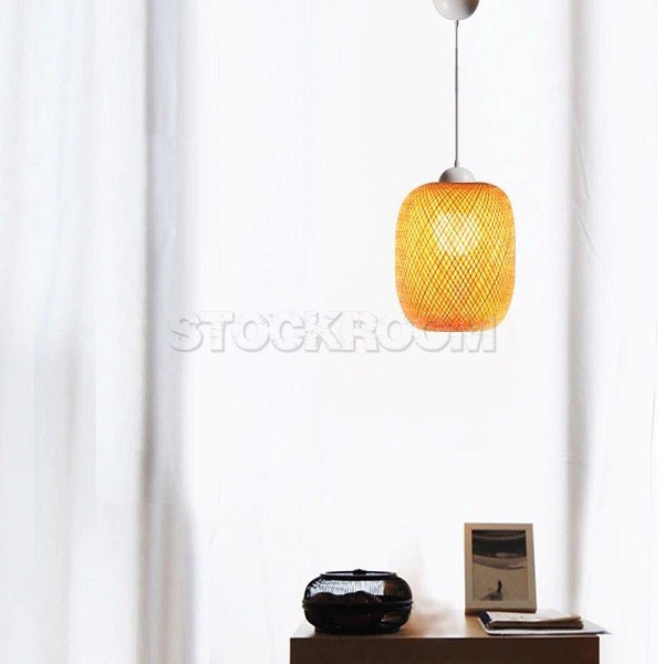 Bamboo Slim Pendant Lamp