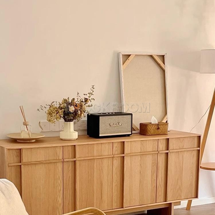 Barta Solid Oak Wood Storage Cabinet / Sideboard