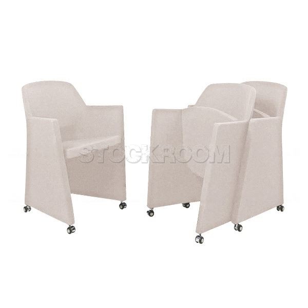 Bartley Folding Fabric Chair with Wheels