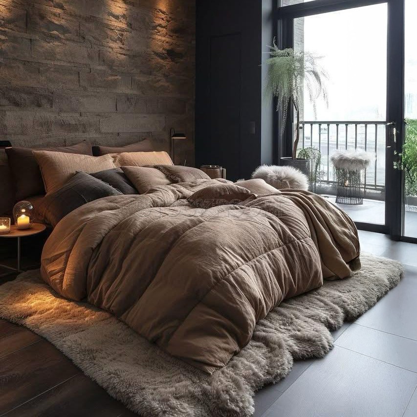 Bayley Fabric Upholstered Bed Frame