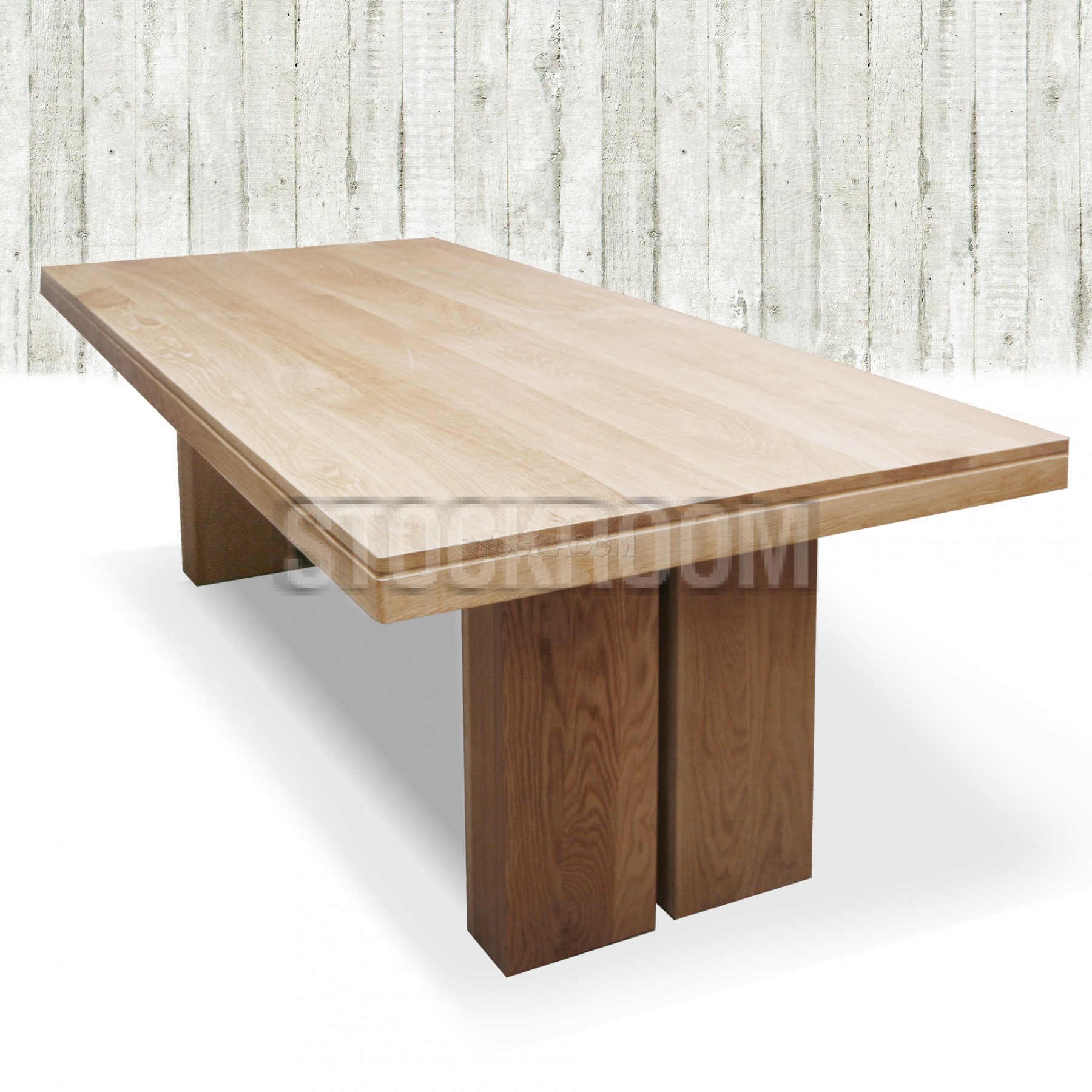 Noah Solid Oak Wood Dining Table