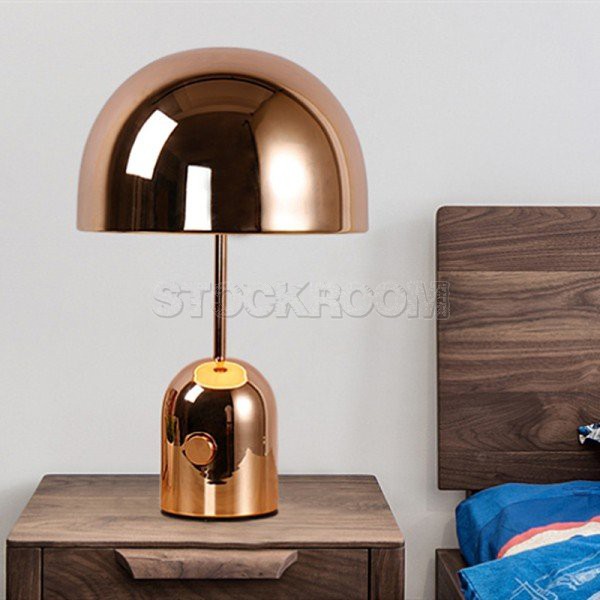 Bell Style Metal Table Lamp