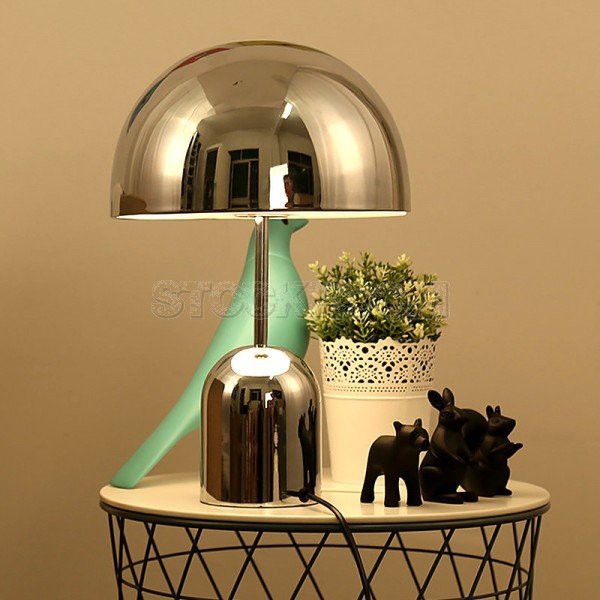 Bell Style Metal Table Lamp