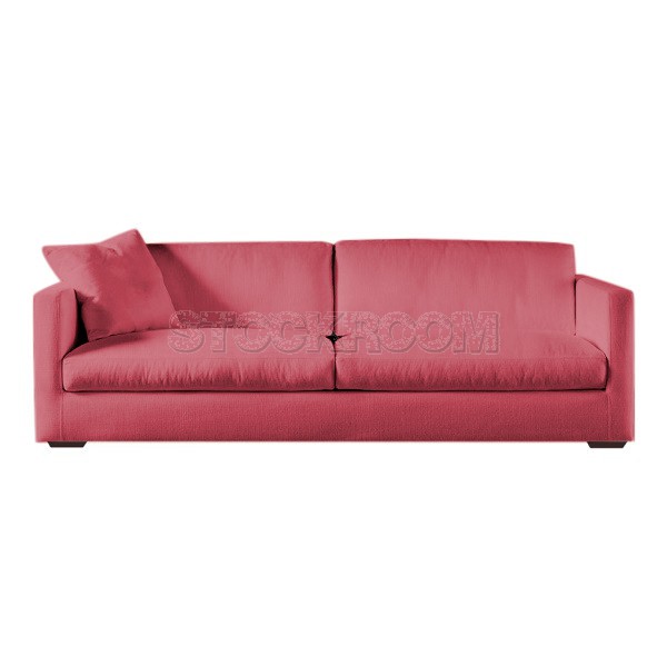 Berti Fabric Feather Down Sofa - 2 Seater