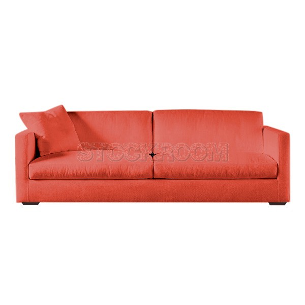 Berti Fabric Feather Down Sofa - 2 Seater