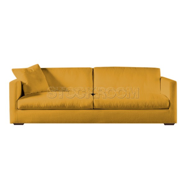 Berti Fabric Feather Down Sofa - 2 Seater