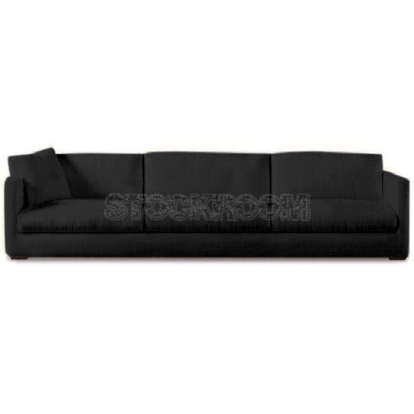 Berti Fabric Feather Down Sofa - 3 Seater