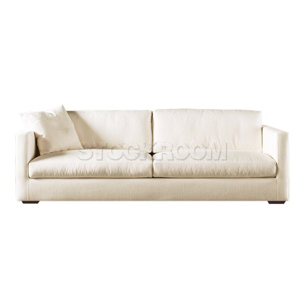 Berti Fabric Feather Down Sofa - 2 Seater