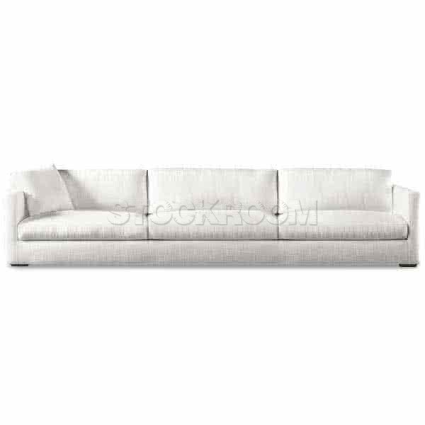 Berti Fabric Feather Down Sofa - 2 Seater