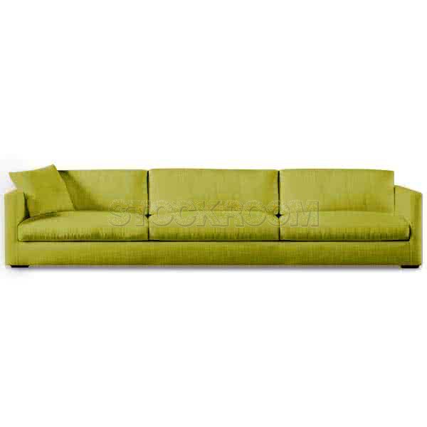 Berti Fabric Feather Down Sofa - 2 Seater