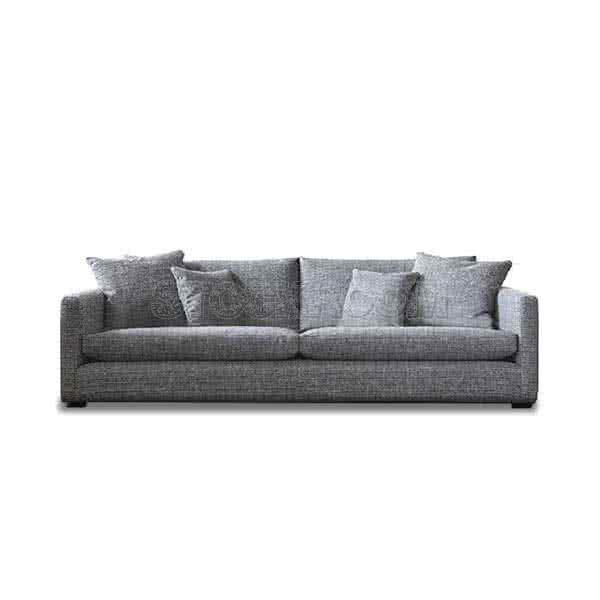 Berti Fabric Feather Down Sofa - 2 Seater