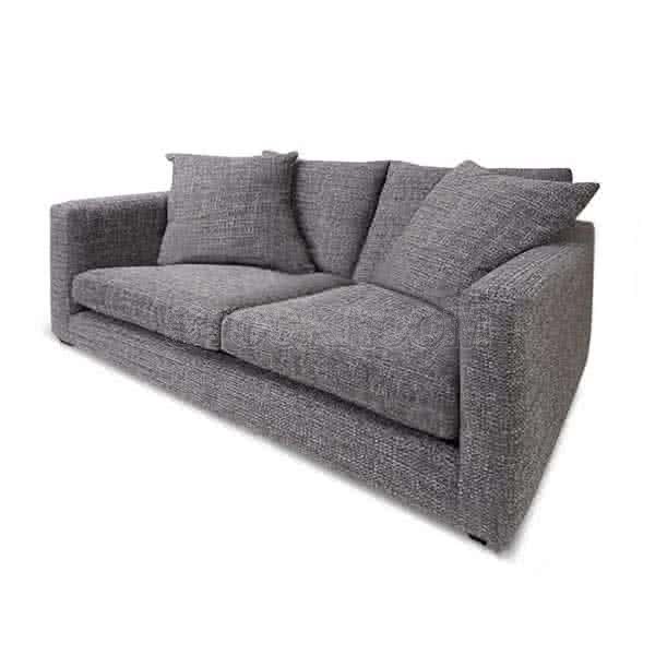 Berti Fabric Feather Down Sofa - 2 Seater