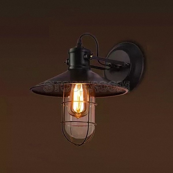 Bertoia Style Wall Lamp