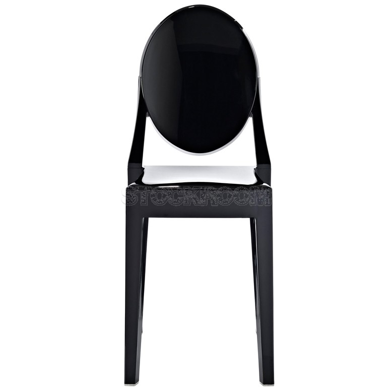 Victoria Ghost Style Chair / Stackable Dining Chair