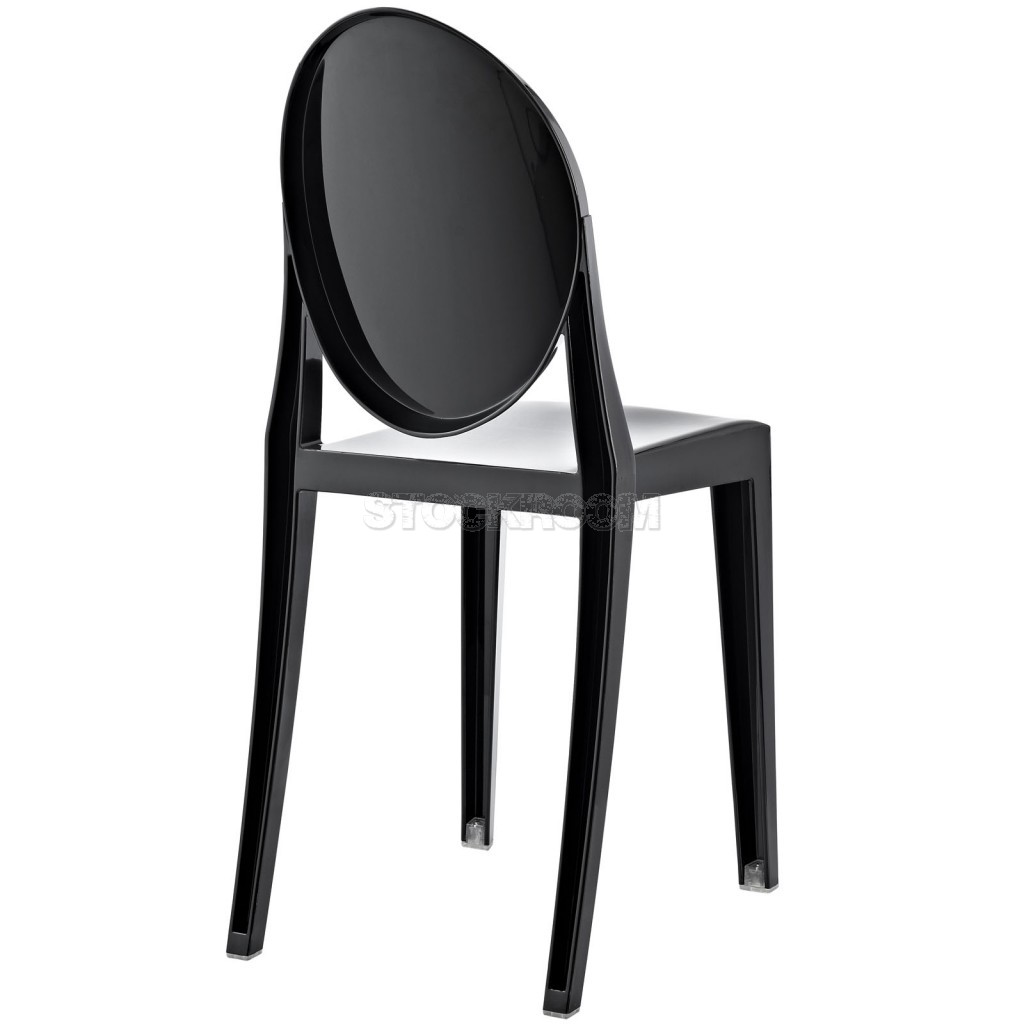 Victoria Ghost Style Chair / Stackable Dining Chair