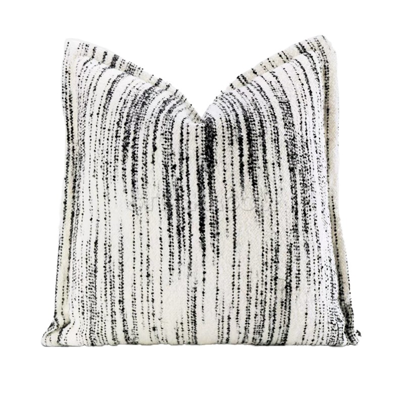 Black & White Decorative Cushion