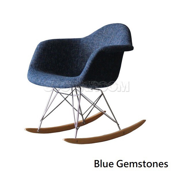 Stockroom Upholstered Fabric RAR Rocking Armchair 