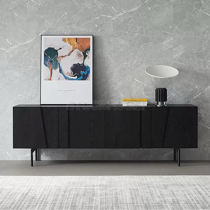 Boden Contemporary Solid Wood TV Cabinet