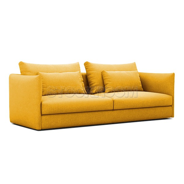 Boston Fabric Feather Down Sofa - 2 seater