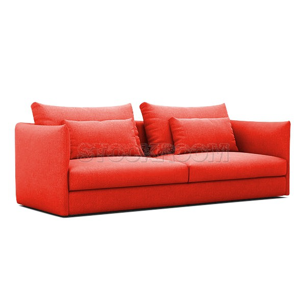 Boston Fabric Feather Down Sofa - 2 seater