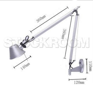 Task Arms Wall Lamp