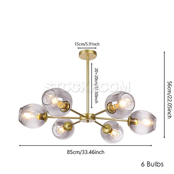 Branching Bubble Style Pendant Lamp II