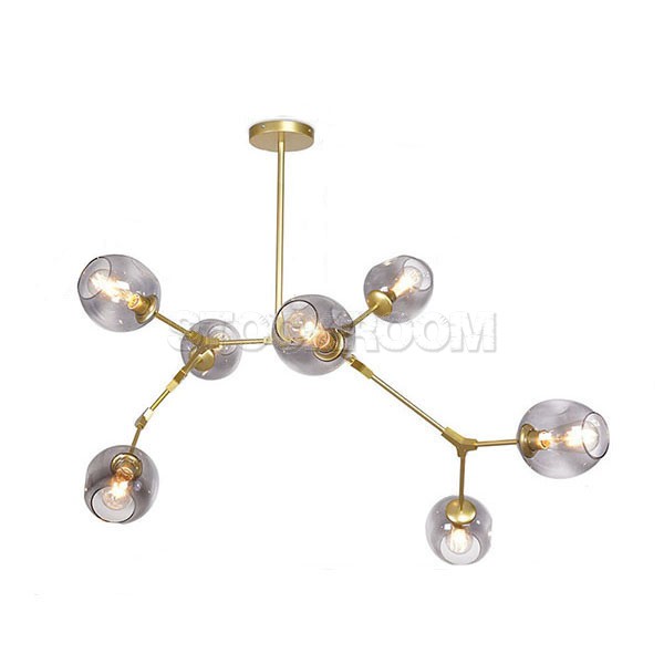 Branching Bubble Style Pendant Lamp