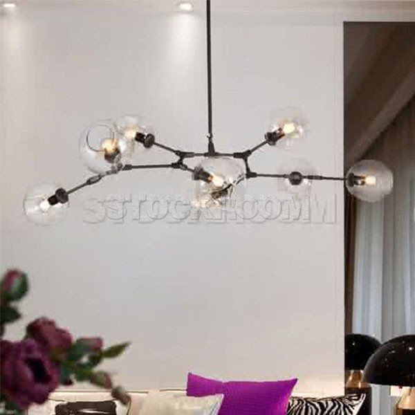 Branching Bubble Style Pendant Lamp