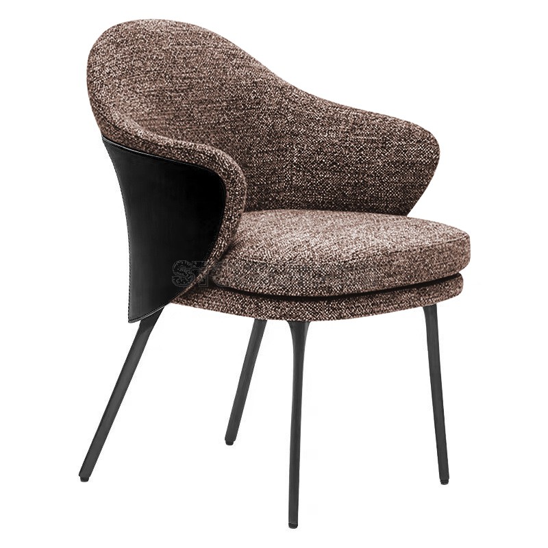 Brooke Fabric Lounge Chair/ Armchair