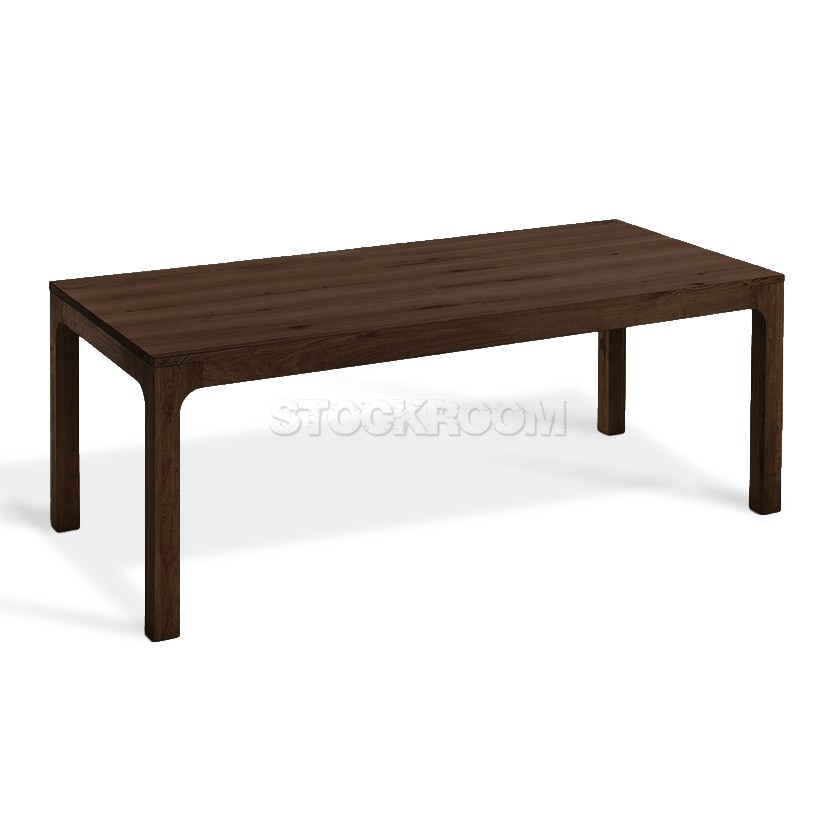 Parker Solid Oak Wood Dining Table