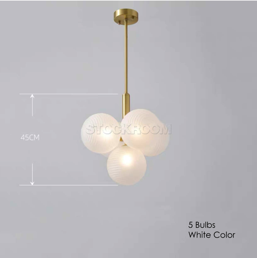 Bubble Glass Style Pendant Lamp