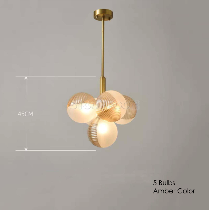 Bubble Glass Style Pendant Lamp