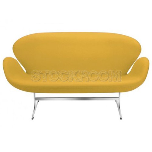 Arne Jacobsen Style Swan Sofa - 2 Seater