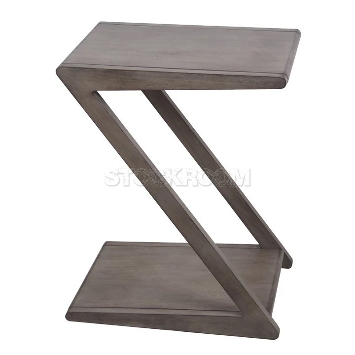 Caiden Solid Wood Side Table