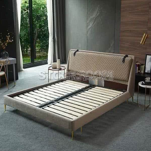 Camillo Fabric Upholstered Bed Frame