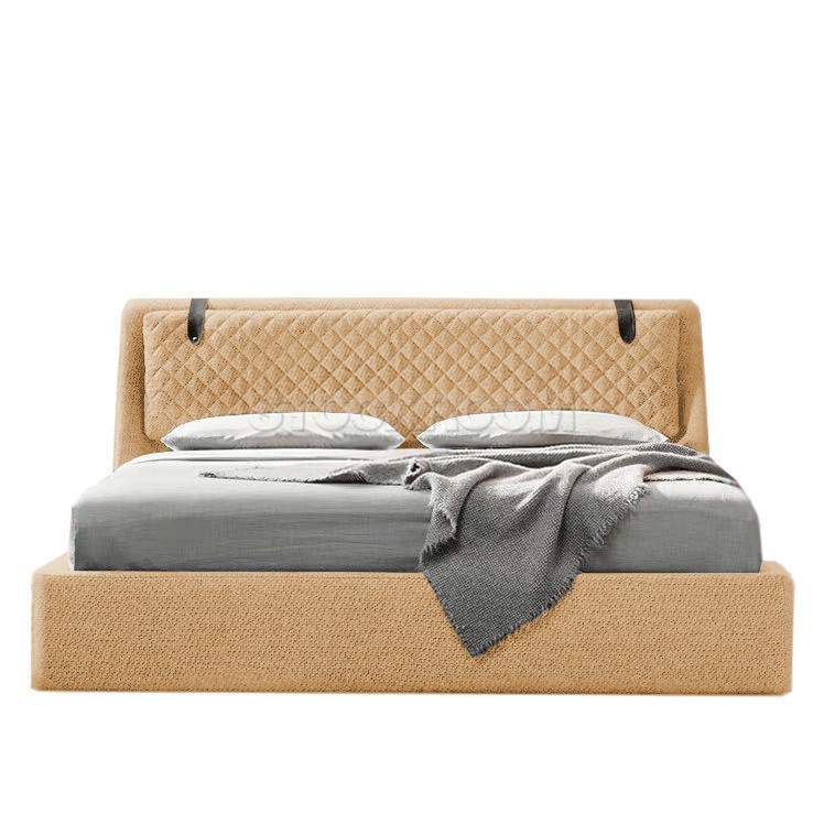 Camillo Fabric Upholstered Bed Frame With Storage