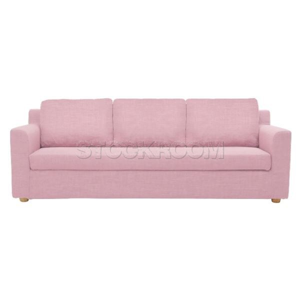 Carel Fabric Sofa with Storage 3 Seater