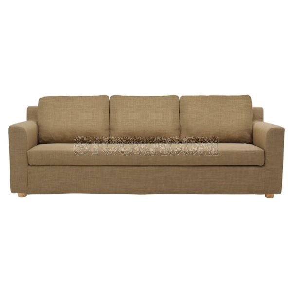 Carel Fabric Sofa with Storage 3 Seater