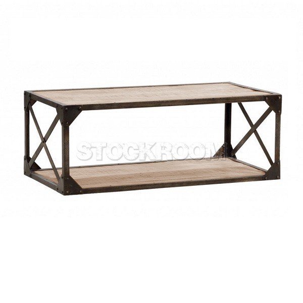 Caz Industrial Style Coffee Table