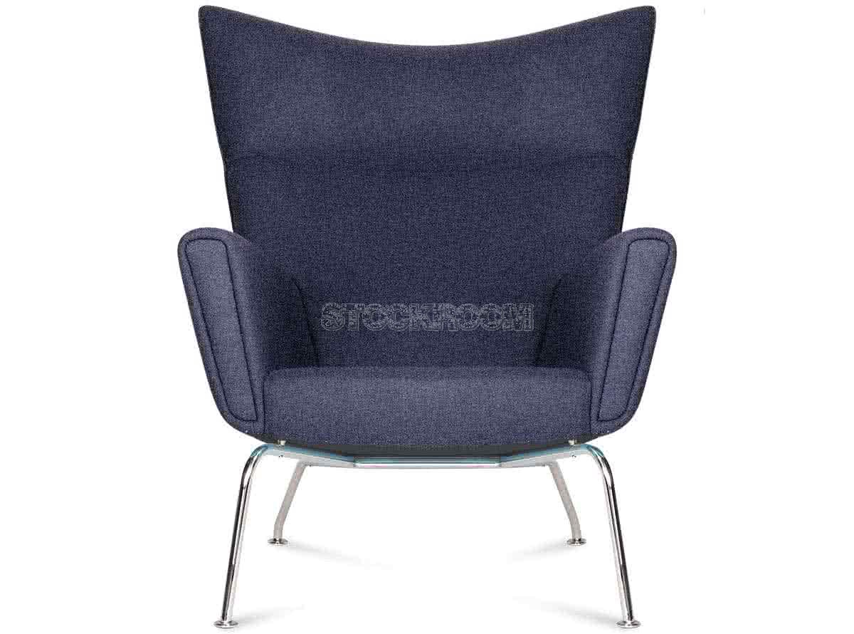 Hans J. Wegner Style Wing Chair CH445