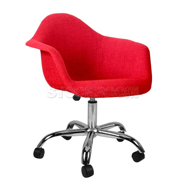 Charles Eames DAW Style Full Fabric Office Chair