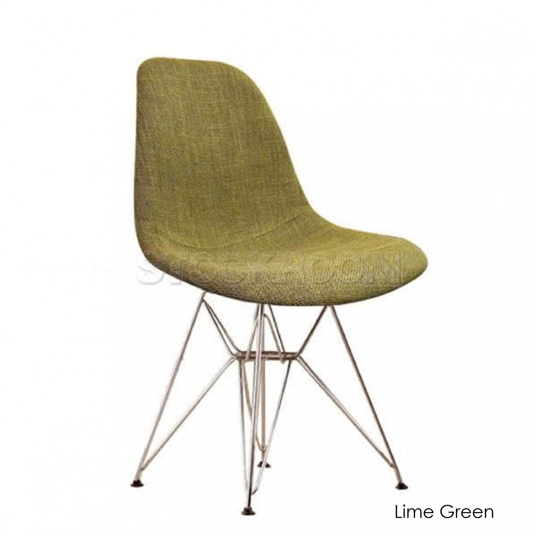 Charles Eames DSR Style Dining Chair - Upholstered - Full Fabric