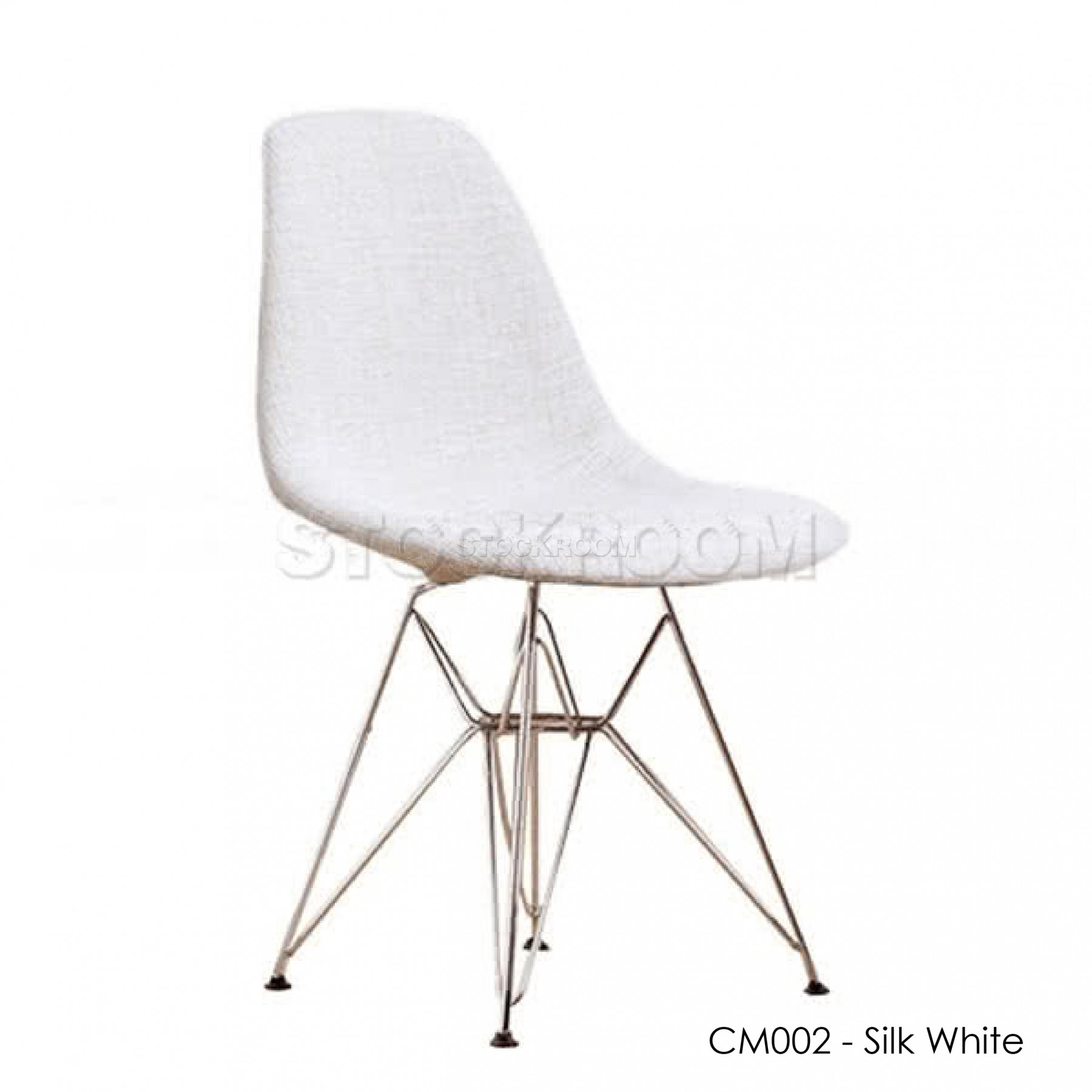 Charles Eames DSR Style Dining Chair - Upholstered - Full Fabric