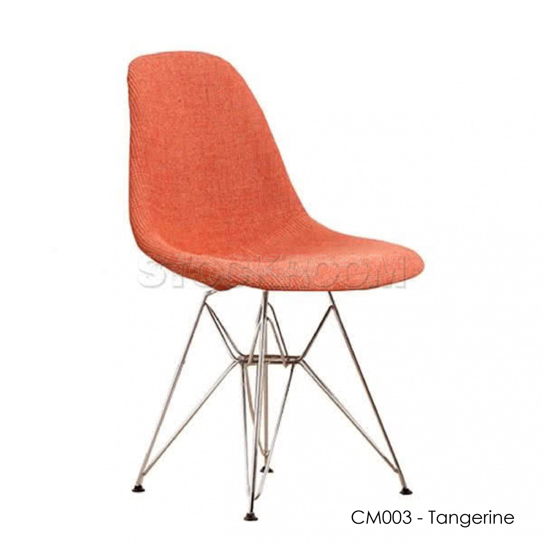 Charles Eames DSR Style Dining Chair - Upholstered - Full Fabric